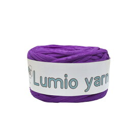 【Lumio yarn】ヤーン アップサイクルヤーン リサイクルヤーン 50m 《81》パープル系【久世染】《定形外発送・送料無料》