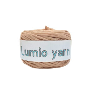 【Lumio yarn】ヤーン アップサイクルヤーン リサイクルヤーン 50m 《83》ベージュ系【久世染】《定形外発送・送料無料》