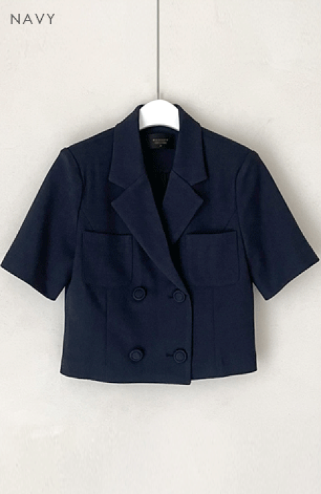 ジャケット ボタン セレモニー 参観 大人綺麗 韓国人気 S~XL 楽天市場】【OUTLET】半袖 ダブルボタン ジャケット レディース