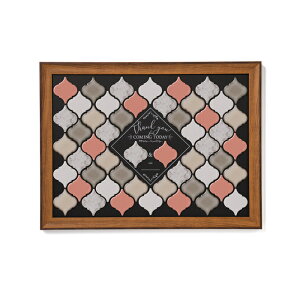 【ウェルカムボード】ウェルカムタイルボード(ランタン) 50名様対応 ポイントピンク EN071【演出用品・オンリーワン・注目アイテム】