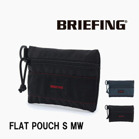 【メール便送料無料】ブリーフィング ポーチ BRIEFING BRM181607 小物入れ FLAT POUCH S MW フラットポーチ MODULE WARE モジュール ウエア メンズ レディース ガジェットポーチ トラベル 旅行 コンパクト ナイロン