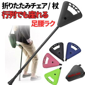 折りたたみチェア ステッキ 2WAY 軽量 コンパクト アウトドア テーマパーク 登山 トレッキング フェス 防災 持ち運び簡単 耐荷重100kg フリップスティック Flipstick 1本脚 レジャー キャリーバッグ付き 調整可能 ポータブル 椅子 軽量