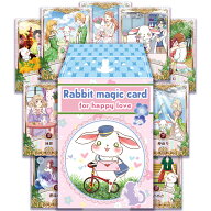 【初心者向け日本語ブックレット付】【うさとこ先生監修】RABBIT MAGIC CARD FOR HAPPY LOVE はぴらぶオ…