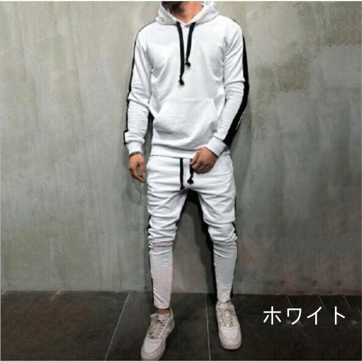 BLANK BLANC] ジャージ 上下セット 裏ボア 裏起毛 セットアップ スポーティー メンズ スウェット パーカー パンツ BLANK BLANC]  ジャージ 上下セット 裏ボア 裏起毛 セットアップ スポーティー メンズ スウェット パーカー パンツ BLANK BLANC] ジャージ 上下 セット  ... [BLANK BLANC] ジャージ 上下 セット トラックスーツ メンズ 2点 長袖 部屋着 スポーツウェア B10