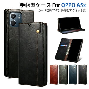 OPPO ��ʕی� A5x ������� �X�}�z�P�[�X �y�� �P�[�X �蒠�^ �g�ѕ֗� 5g �C�菝�h�~ �T�C�h�}�O�l�b�g�� 5G/4G�Ή��P�[�X �I�b�| �ی�J�o�[ A5X �����h�~ �J�[�h���[ �S�ʕی� �l�C �Ռ��h�~ 
