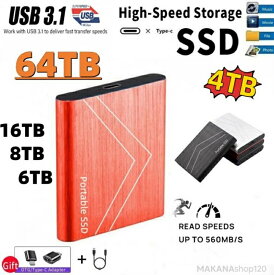 【楽天スーパーSALE！一週間限定10％OFF！】SSD 1TB 外付 ポータブルSSD 外付けハードディス USB-A/USB-C両対応 500GB 超薄型ポータブル ハードディスク 2TB USB3.1 Type-C 対応 スマホ互換可 耐衝撃