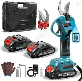 【翌日発送】【正規品】剪定ばさみ 充電式 高枝切り マキタ バッテリー互換 200cm延長ポール 電動剪定ハサミ ブラシレスモーター 枝切り 軽量 電池残量表示 果樹用 家庭用