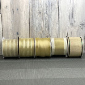 【ルナリボン】　5015　5シリーズ　太巾ワイヤーリボン　7M/巻