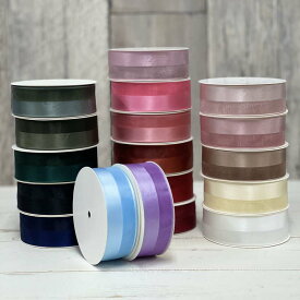 【ルナリボン】5049　ハーフオーガンジー　中巾リボン