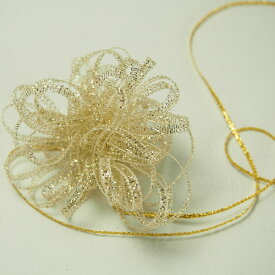 【ルナリボン】M001 プルボウ　ゴールド　18M/巻