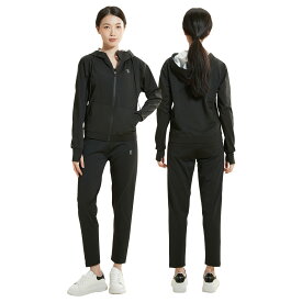 ＼期間限定★500円OFF⇒4,180円／【楽天1位】PAFHL サウナスーツ フルジップ レディース ダイエットスーツ スポーツウェア 上下セット 大きいサイズ ウェア ストレッチ ウォーキング 筋トレ 汗 ジョギング