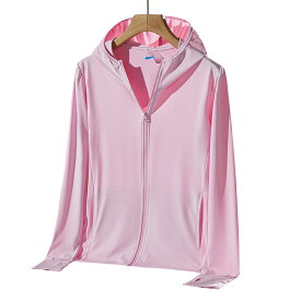 UV パーカー UVカット パーカー 冷感 接触冷感 涼しい 日焼け防止 紫外線対策 暑さ対策 服 トップス 薄手 吸湿 速乾 ストレッチ レディース 長袖 春夏服装