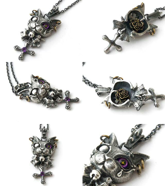 楽天市場 Anima Exists In All Creation W オメガ シルバーアクセサリー シルバー925 Silver925 アニマ ペンダント ネックレス レディース ユニセックス メンズ 猫 Lunatic Nights