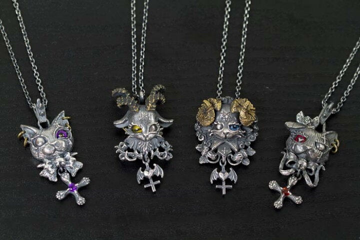 楽天市場 Anima Exists In All Creation W オメガ シルバーアクセサリー シルバー925 Silver925 アニマ ペンダント ネックレス レディース ユニセックス メンズ 猫 Lunatic Nights