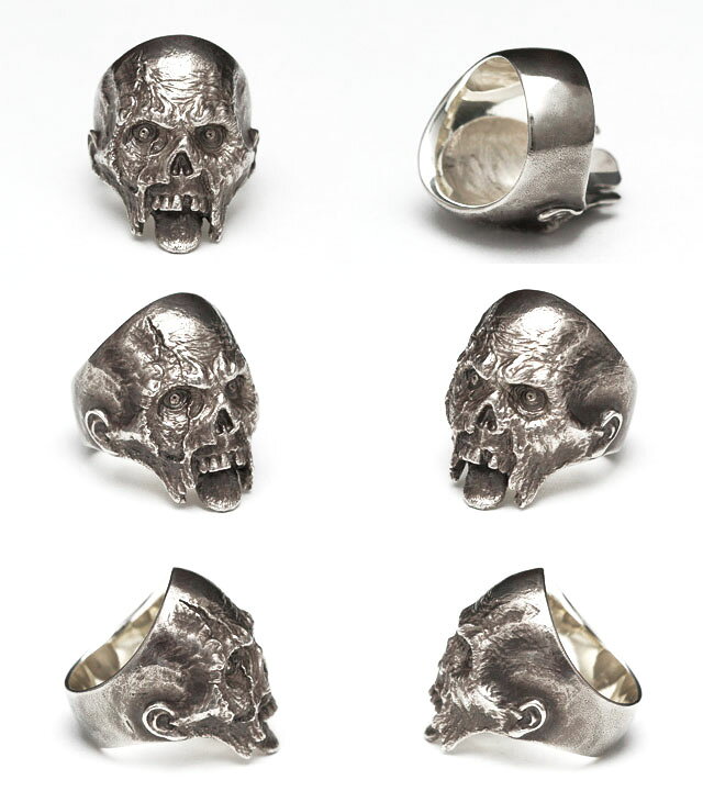 楽天市場】Drop kick jewelry[Ring of the dead 2] (シルバー 