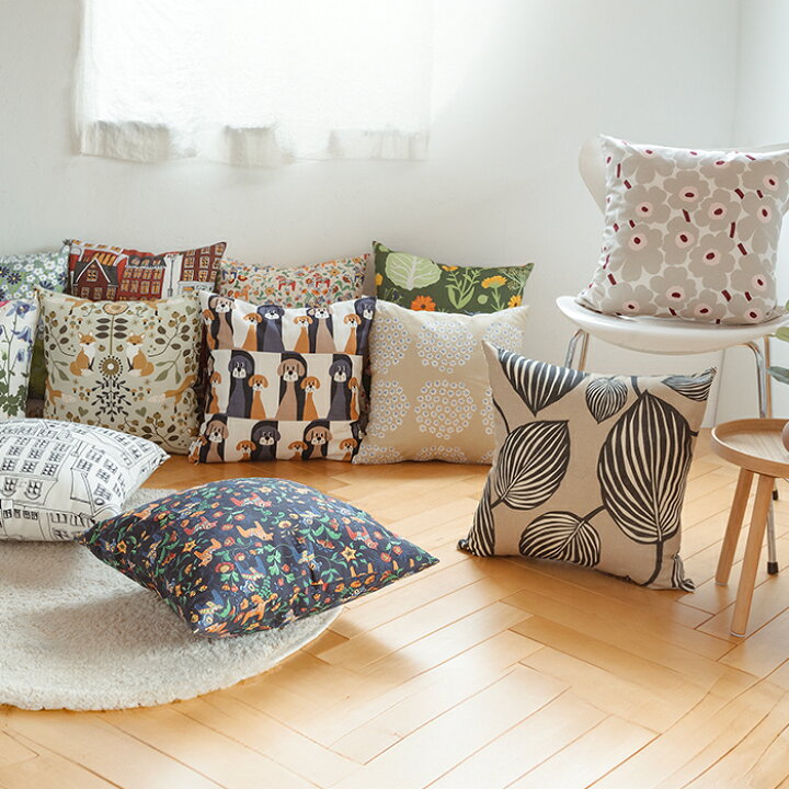 楽天市場】お好きな生地でオーダーできる オーダー クッションカバー  