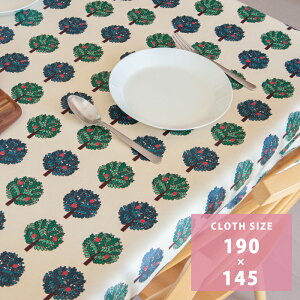 新色追加 全20種類 北欧柄 テーブルクロス 約190×145cm【約150×80cmのゆったり3〜4人掛けテーブルにおすすめサイズ】