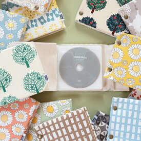 CD/DVDケース STUDIO HILLA 全20種 CDケース DVDケース 14枚収納 アルバム データ保存 フィンランドデザイン ディスクケース