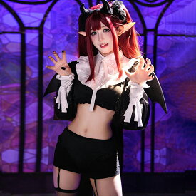 【予約】SENMHS 小悪魔ランジェリー セクシー ランジェリー 小悪魔 デビル ウィッチ 吸血鬼 魔女 デーモン萌え かわいい PU革 萌え 小悪魔衣装 メイド コスプレ コスチューム 仮装 公演 演劇 お化け ハロウィン cosplay