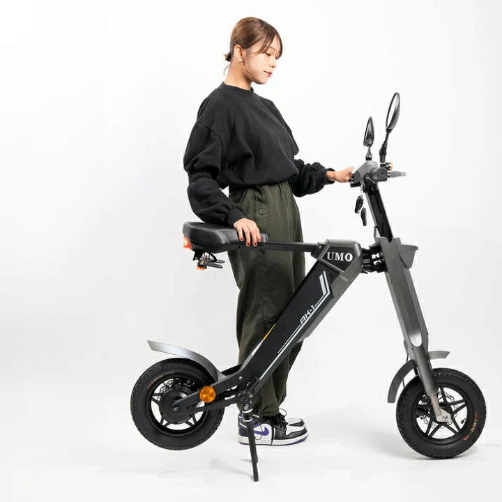 楽天市場】折りたたみ 電動バイク AK-1 PREMIUM EV 電動スクーター 