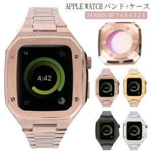 apple watch �o���h �X�e�����X �ی�P�[�X+�o���h�Z�b�g �t���[���ی� ������� ���v�x���g �A�b�v���E�H�b�` �o���h �����Y ���� series7 �x���g44mm 45mm ��