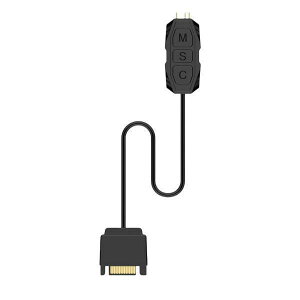 ARGB�R���g���[���[5V3�s��SATA�d���I���I�t�~�j�P�[�u���O���}�U�[�{�[�h5V3�j�[�h���u���b�N�R�l�N�^�[�E�H�[�^�[�N�[���[LED�Ɩ�