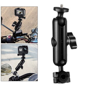 GoProHero�o�b�N�~���[���b�h�p�A���~�j�E���o�C�N���]�ԃJ�����}�E���g�z���_�[