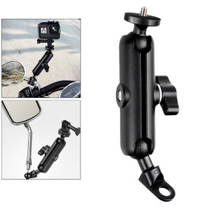 GoProHero�o�b�N�~���[�p�A���~�o�C�N���]�ԃJ�����}�E���g�z���_�[