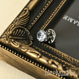 【メール便送料無料】ピンバッチ ラペルピン ピンブローチ タックピン キュービックジルコニア キラキラ BR