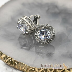 イヤリング レディース キュービックジルコニア キラキラ 大粒 高見え プレゼント E