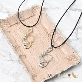 日本製 ネックレス レディース ト音記号 音符 音楽 ラインストーン キラキラ プレゼント N