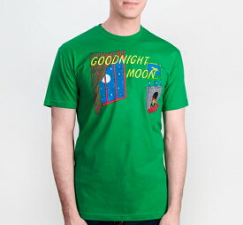 [Out of Print] Margaret Wise Brown / Goodnight Moon Tee (Kelly Green)