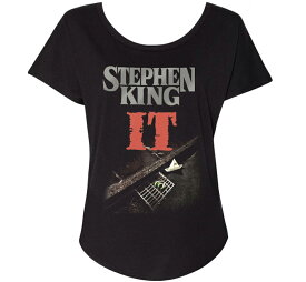 [Out of Print] Stephen King / It Womens Relaxed Fit Tee (Black)