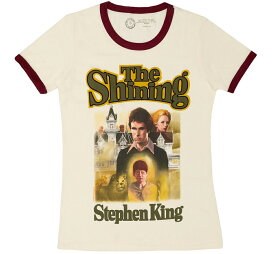 [Out of Print] Stephen King / The Shining Womens Ringer Tee (Vintage White)