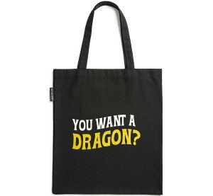[Out of Print] Rebecca Yarros / Fourth Wing: You Want a Dragon? Tote Bag - �A�E�g�E�I�u�E�v�����g - ���x�b�J�E�����X / �t�H�[�X�E�E�B���O �g�[�g�o�b�O