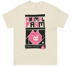 [Out of Print] George Orwell / Animal Farm Tee 5 (Natural) - W[WEI[EF / _ TVc