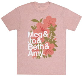 [Out of Print] Louisa May Alcott / Little Women Tee (Desert Pink) - ルイーザ・メイ・オルコット / 若草物語 (1868) Tシャツ