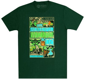 [Out of Print] L. Frank Baum / The Wonderful Wizard of Oz (MinaLima) Tee (Forest Green) - アウト・オブ・プリントオズの魔法使い Tシャツ