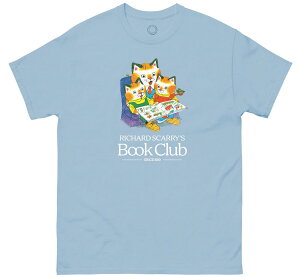 [Out of Print] Richard Scarry / Book Club Tee (Light Blue) - [�A�E�g�E�I�u�E�v�����g] ���`���[�h�E�X�L�����[ T�V���c