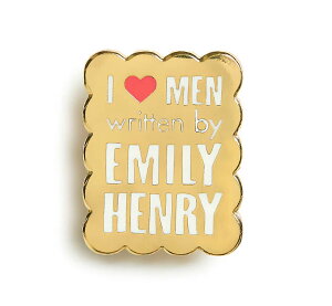 [Out of Print] I Love Men Written By Emily Henry Enamel Pin - �G�~���[�E�w�����[ �G�i���� �s��