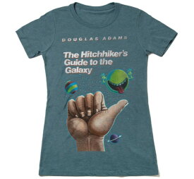 [Out of Print] Douglas Adams / The Hitchhiker's Guide to the Galaxy Tee (Indigo)(Womens) - 銀河ヒッチハイク・ガイド Tシャツ