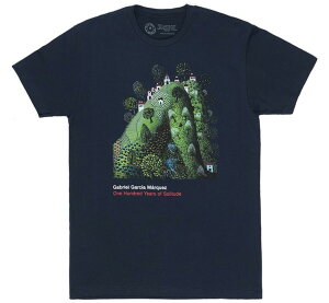 [Out of Print] Gabriel Garca Mrquez / One Hundred Years of Solitude Tee (Navy)
