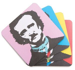 [Out of Print] Edgar Allan Poe / Pop Poe Coaster Set