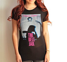 [Out of Print] Sylvia Plath / The Bell Jar Tee (Black) (Womens)