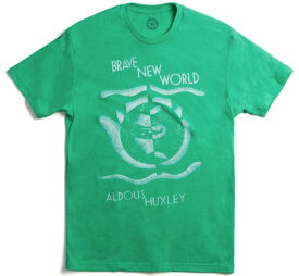 [Out of Print] Aldous Huxley / Brave New World Tee (Green)