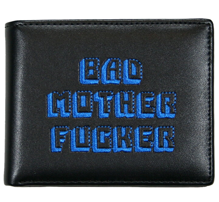 Pulp Fiction Bad Mother Fxxker Wallet Black - パルプ・フィクション ウォレット Rudy Co 店