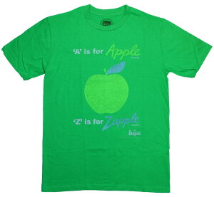The Beatles / A is for Apple Records Tee (Kelly Green) - �U�E�r�[�g���Y T�V���c