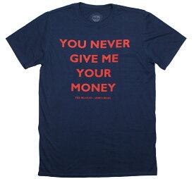 The Beatles / You Never Give Me Your Money Tee (Navy Blue) - ザ・ビートルズ Tシャツ