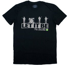 The Beatles / Let It Be Tee 4 (Black) - ザ・ビートルズ Tシャツ