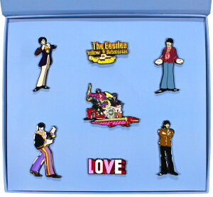 The Beatles / Yellow Submarine Band Pin Badge Set - UEr[gY s obW Zbg {bNX